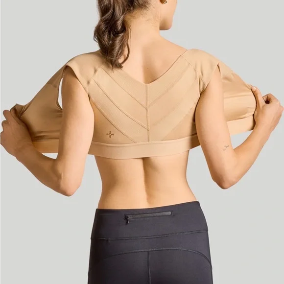 Shoulder Support Bra W/ Zipper - Picture 2 of 5